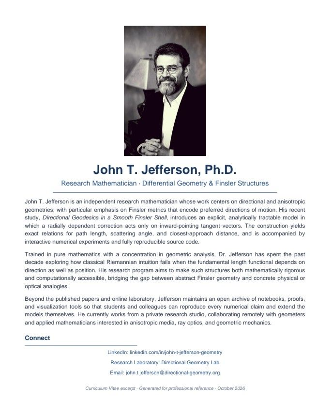 Portrait of John T. Jefferson